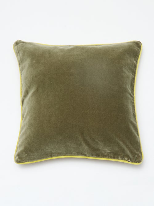 Housse de coussin en velours (45x45 cm) - Kiabi Home - Kiabi
