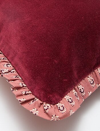 Housse de coussin en velours et imprimée (30x50 cm) - Kiabi Home