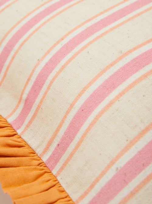 Housse de coussin fantaisie (50x30 cm) - Kiabi Home - Kiabi