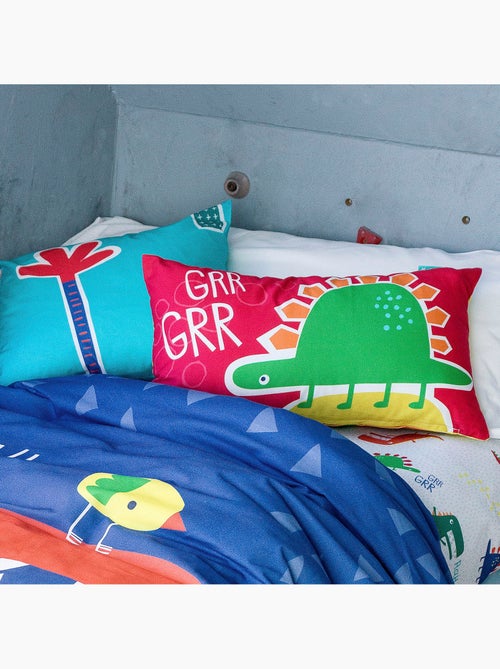 Housse de coussin Funnysaurus "Happyfriday" - Kiabi Housse de coussin Funnysaurus "Happyfriday" - Kiabi