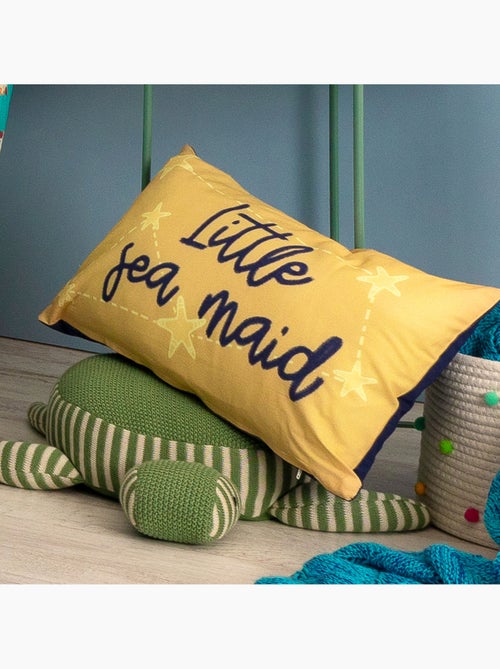 Housse de coussin Happy mermaid "Happyfriday" - Kiabi Housse de coussin Happy mermaid "Happyfriday" - Kiabi