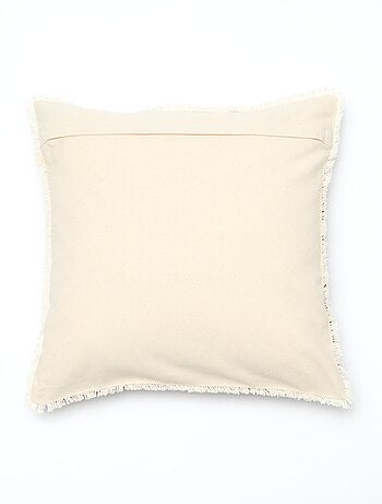 Housse de coussin imprimée fleurs (45x45 cm) - Kiabi Home