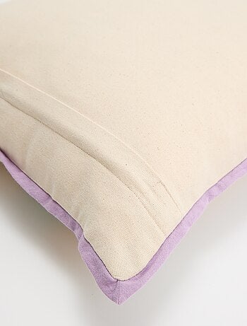 Housse de coussin imprimée