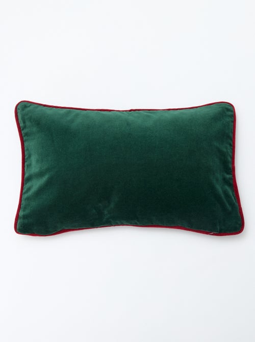 Housse de coussin 'Kiabi & Catherine Painvin' réversible coton - Kiabi