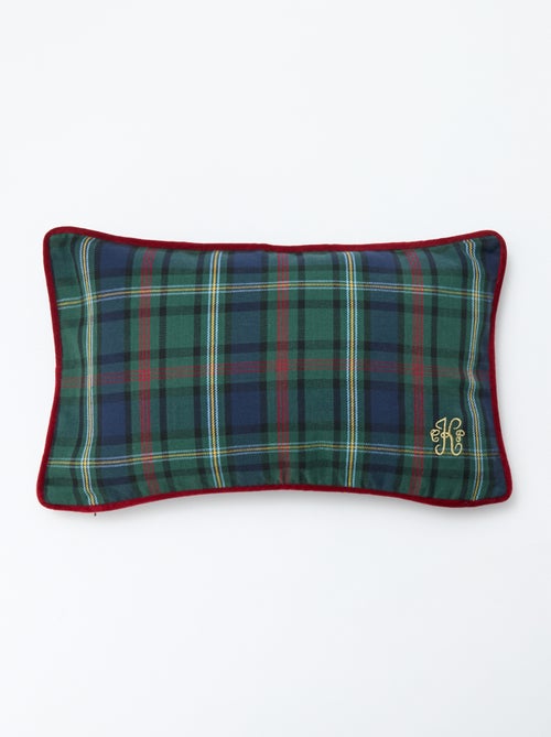 Housse de coussin 'Kiabi x Catherine painvin' reversible coton - Kiabi