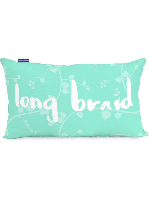 Housse de coussin Long braid "Happyfriday" - Kiabi Housse de coussin Long braid "Happyfriday" - Kiabi