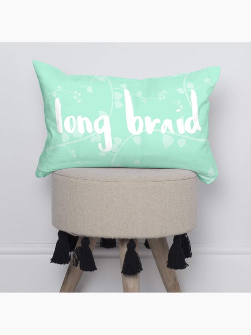 Housse de coussin Long braid "Happyfriday" - Kiabi Housse de coussin Long braid "Happyfriday" - Kiabi