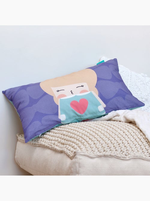 Housse de coussin Moon dream "Happyfriday" - Kiabi Housse de coussin Moon dream "Happyfriday" - Kiabi