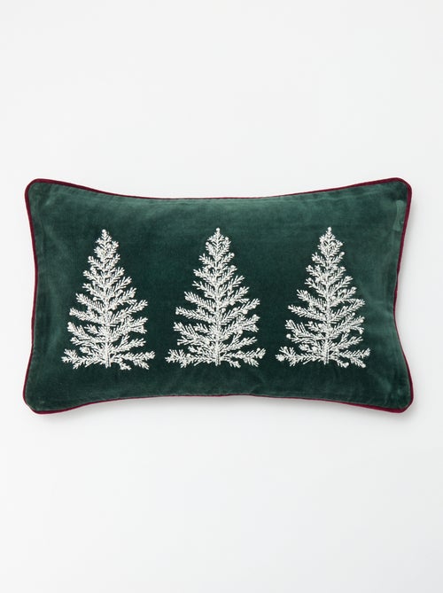Housse de coussin Noël en coton 30 x 50 cm - Kiabi