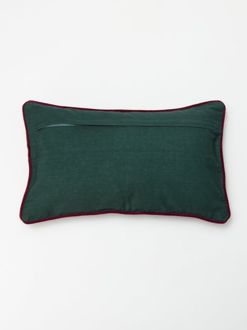 Housse de coussin Noël en coton 30 x 50 cm - Kiabi