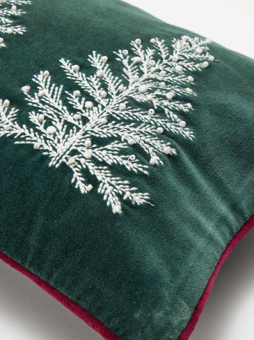 Housse de coussin Noël en coton 30 x 50 cm - Kiabi