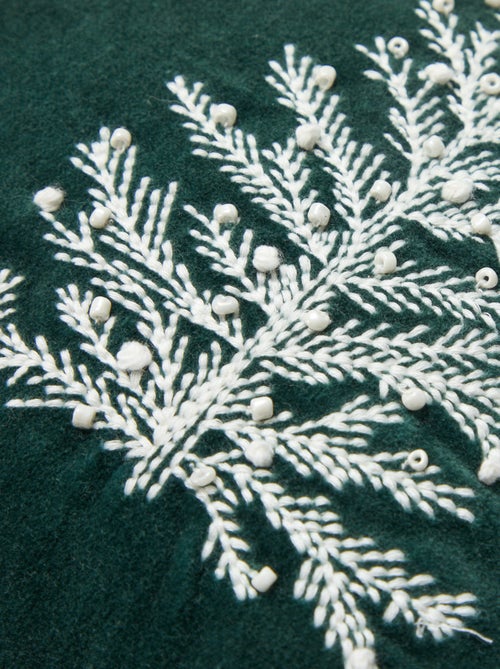 Housse de coussin Noël en coton 30 x 50 cm - Kiabi