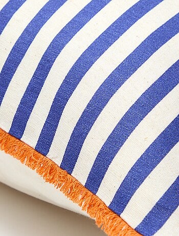 Housse de coussin rayée - Kiabi Home