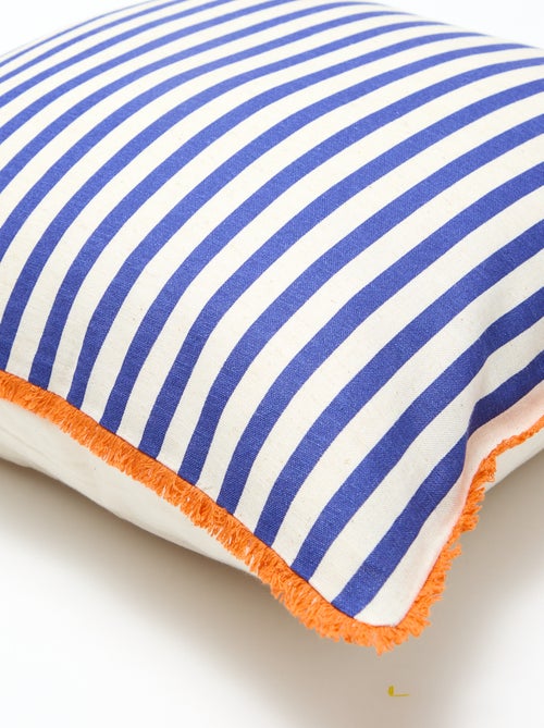 Housse de coussin rayée - Kiabi Home - Kiabi