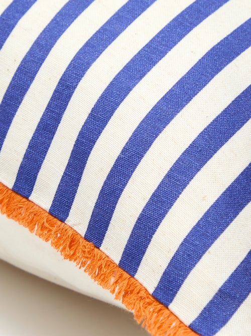 Housse de coussin rayée - Kiabi Home - Kiabi