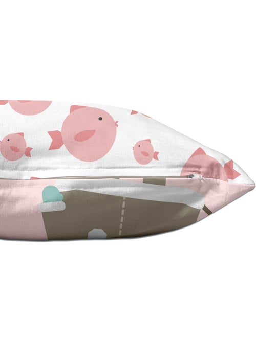 Housse de coussin Skymo day "Happyfriday" - Kiabi Housse de coussin Skymo day "Happyfriday" - Kiabi