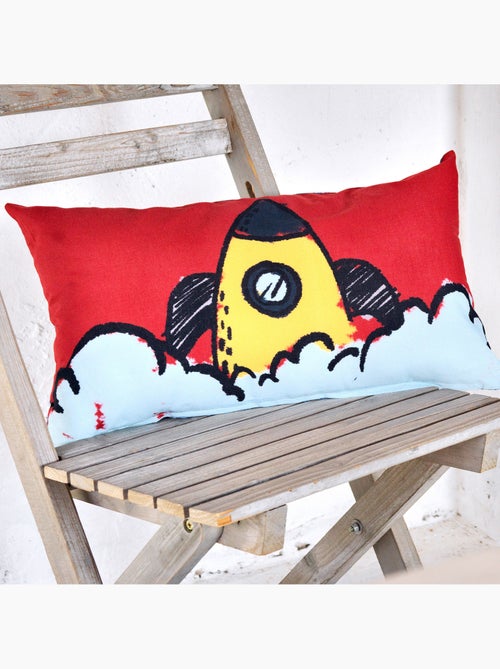 Housse de coussin Starspace "Happyfriday" - Kiabi Housse de coussin Starspace "Happyfriday" - Kiabi