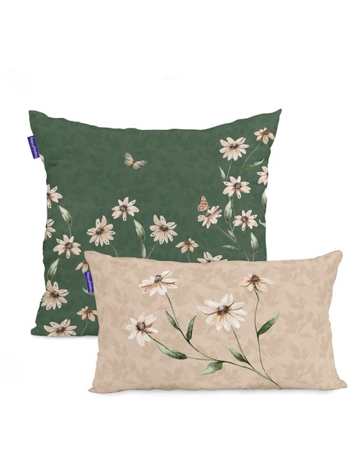 Housse de coussin Tinny bloom "Happyfriday" - Kiabi Housse de coussin Tinny bloom "Happyfriday" - Kiabi