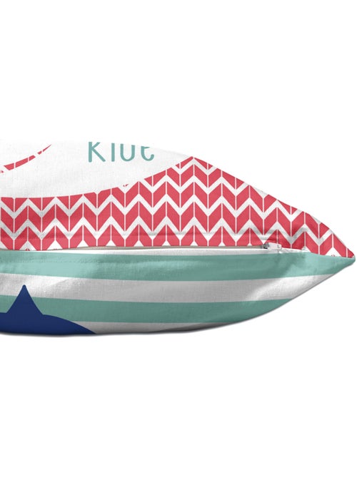 Housse de coussin Whale "Happyfriday" - Kiabi Housse de coussin Whale "Happyfriday" - Kiabi