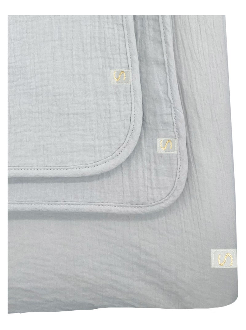Housse de matelas à langer et langes - sauthon Vert - Kiabi