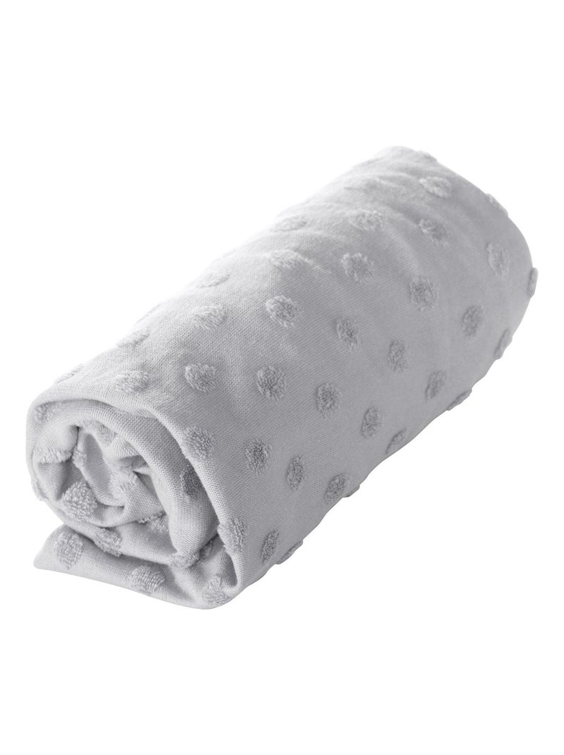 Housse de matelas à langer extensible en coton bio 'Lil Planet' ROBA Gris Argenté - Kiabi