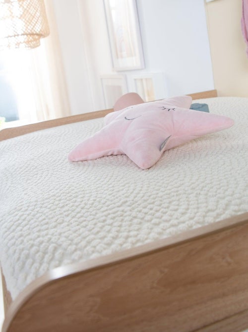 Housse de matelas à langer extensible en coton bio 'Seashells' ROBA - Kiabi Housse de matelas à langer extensible en coton bio 'Seashells' ROBA - Kiabi