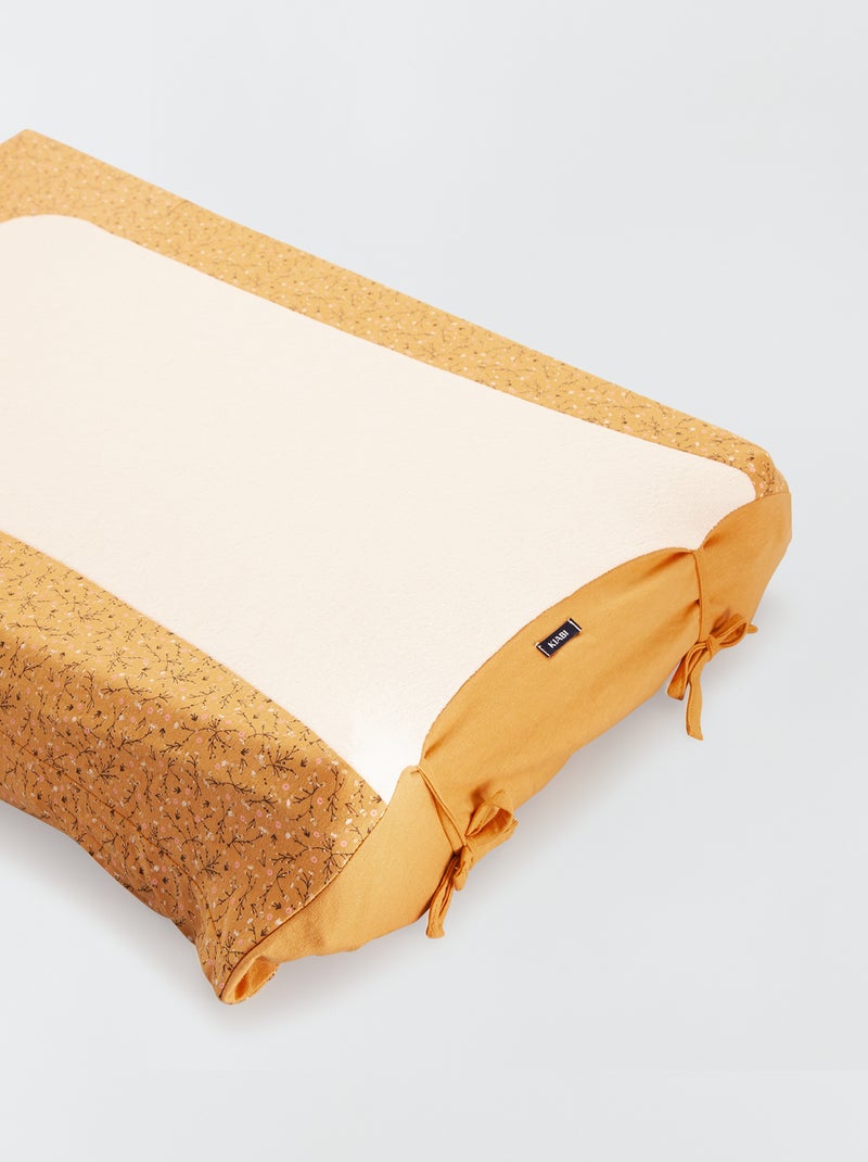 Housse de matelas à langer Jaune moutarde - Kiabi
