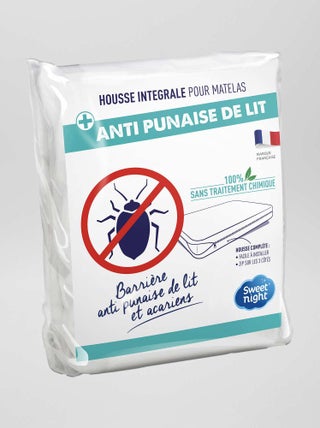 Housse de matelas anti punaise de lit