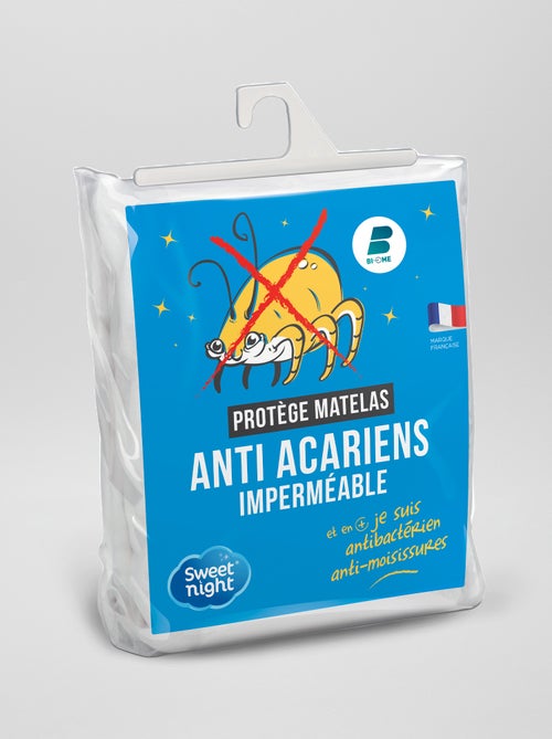 Housse de matelas imperméable anti acariens - Kiabi