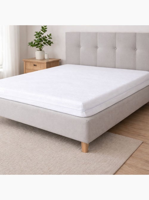 Housse de protection intégrale pour matelas - Kiabi Housse de protection intégrale pour matelas - Kiabi