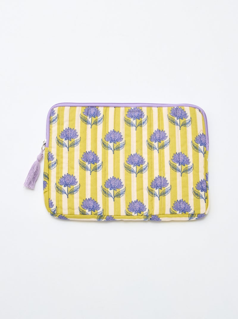 Housse de tablette - Kiabi Home Jaune - Kiabi