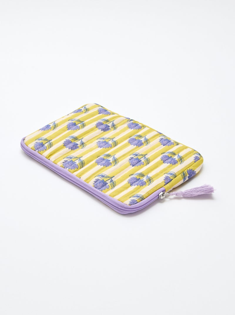 Housse de tablette - Kiabi Home Jaune - Kiabi