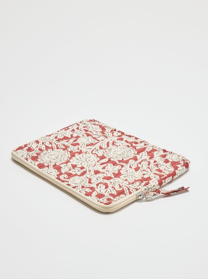 Housse de tablette - Kiabi Home Rouge - Kiabi