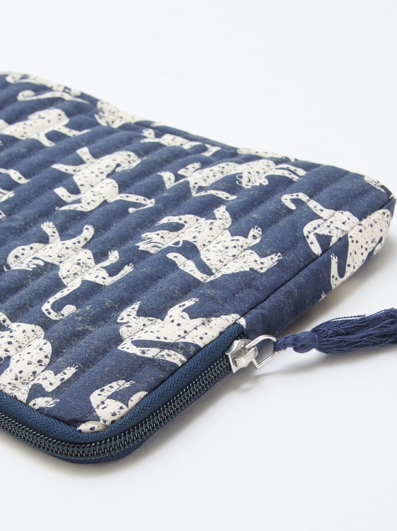 Housse de tablette 19x25 cm Bleu - Kiabi