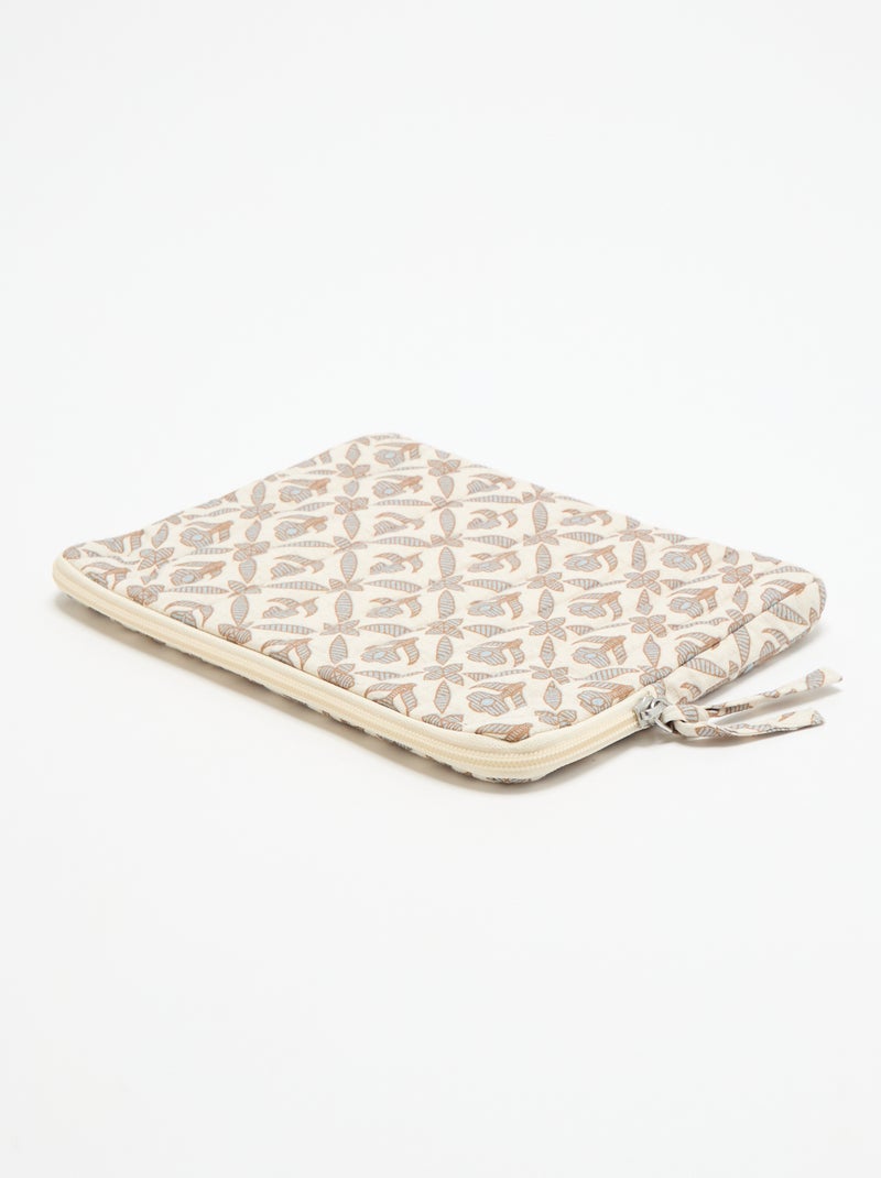 Housse de tablette Ecru - Kiabi