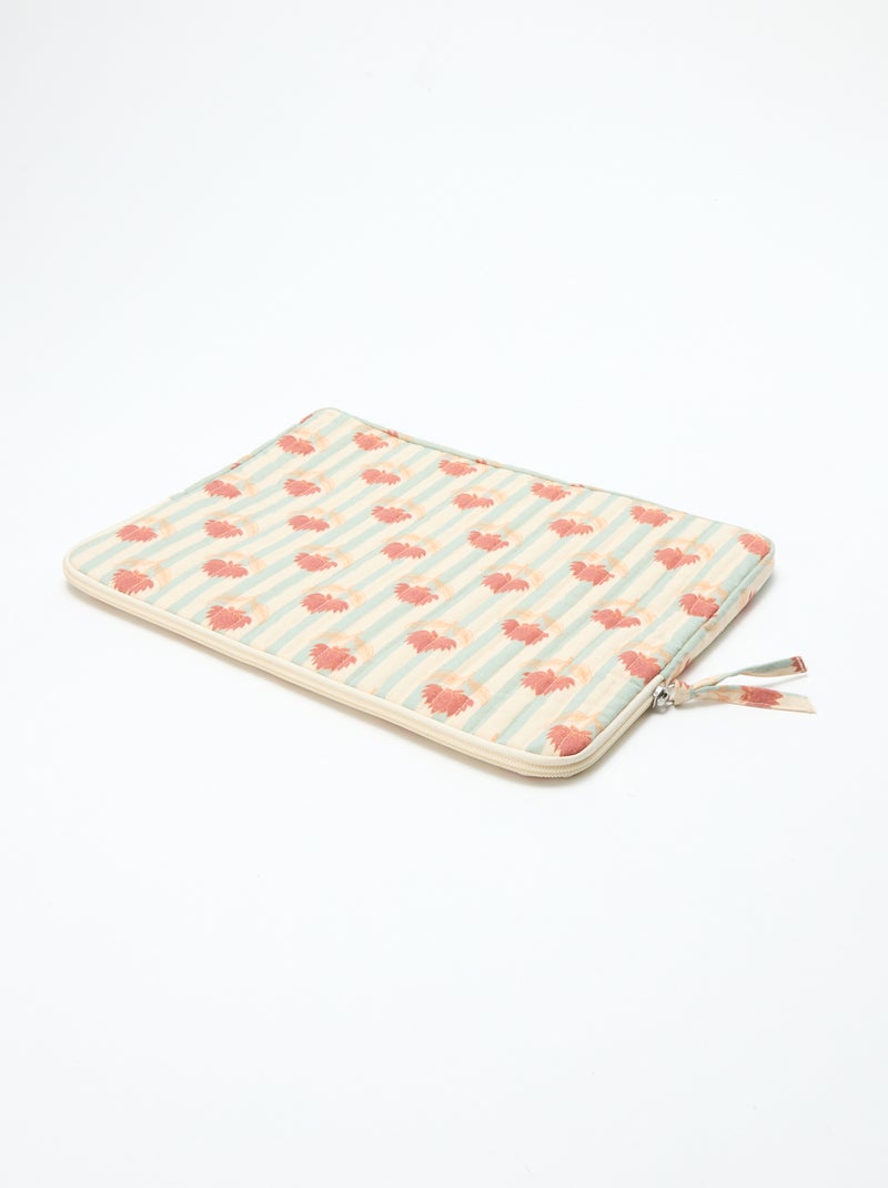 Housse d'ordinateur 36 x 25 cm - Kiabi Home Bleu - Kiabi