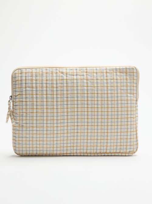 Housse d'ordinateur (36x25 cm) - Kiabi Home - Kiabi Housse d'ordinateur (36x25 cm) - Kiabi Home - Kiabi