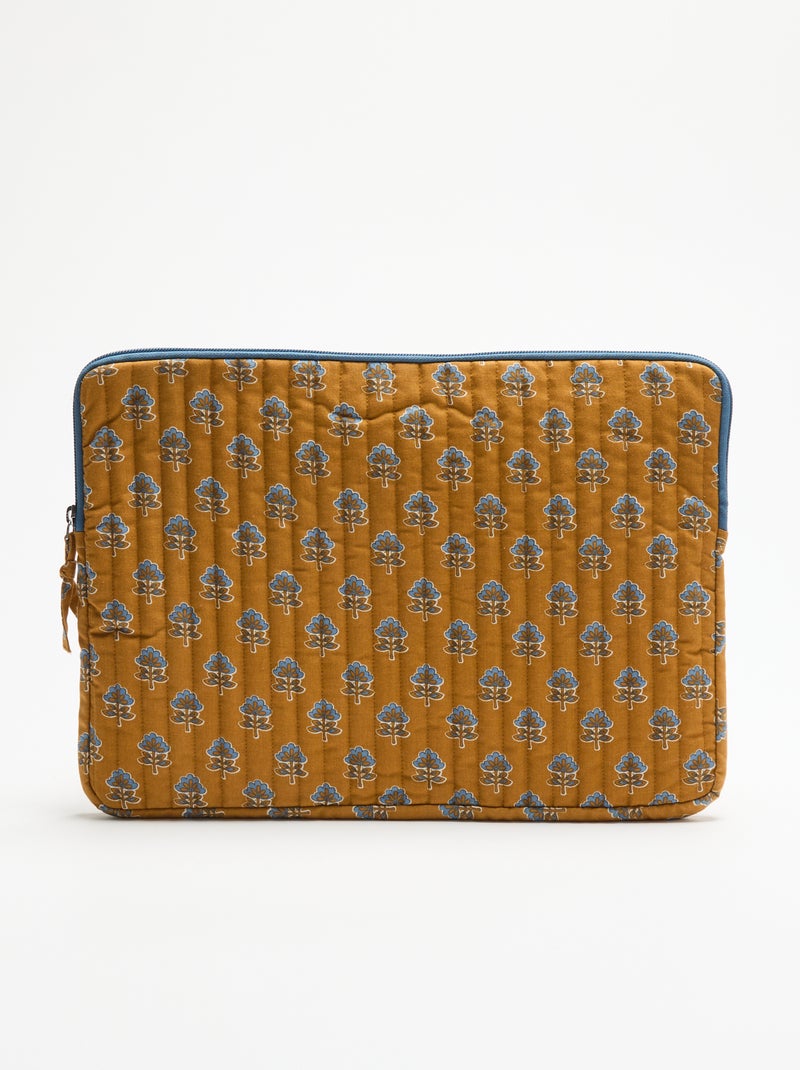 Housse d'ordinateur (36x25 cm) - Kiabi Home Jaune - Kiabi
