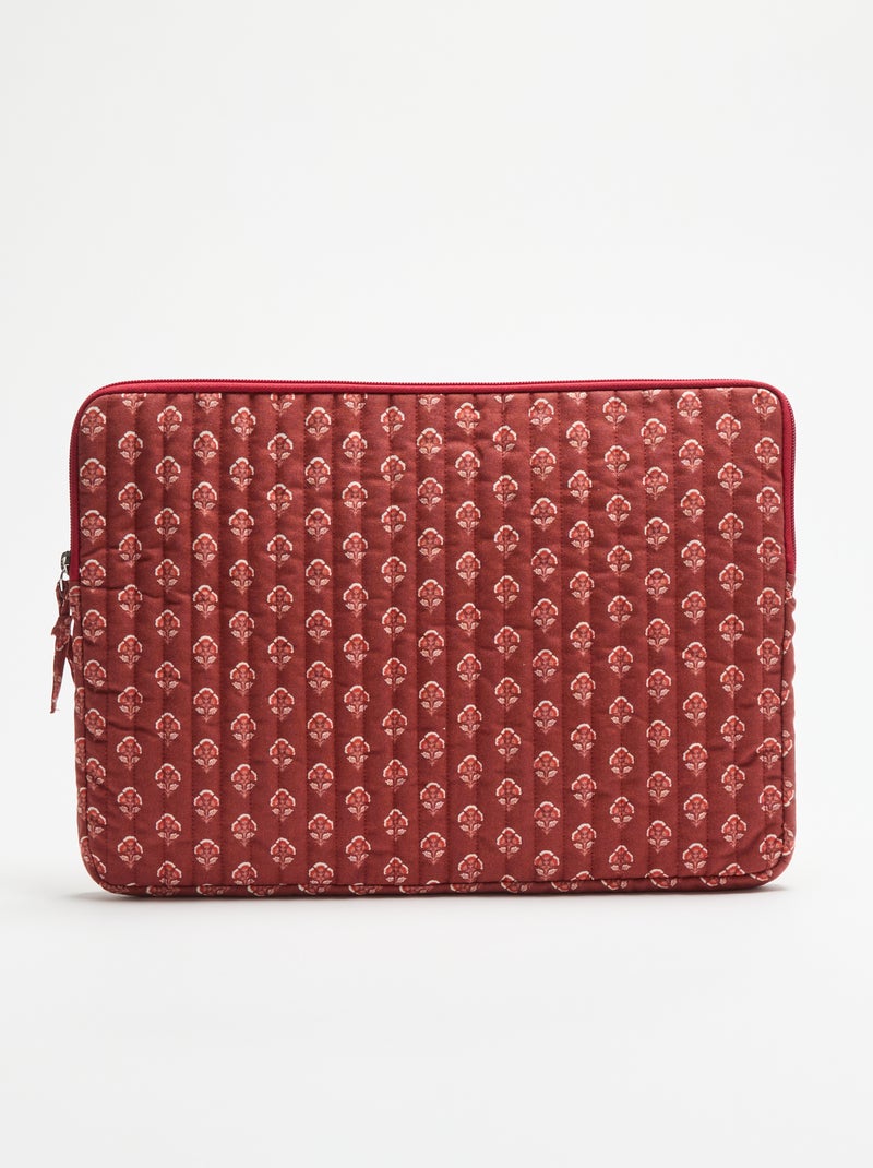 Housse d'ordinateur (36x25 cm) - Kiabi Home Rouge - Kiabi