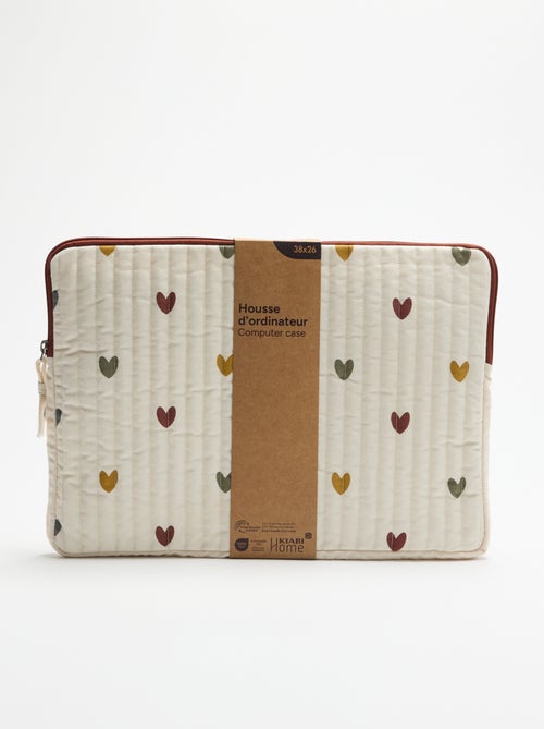 Housse d'ordinateur (36x25 cm) - Kiabi Home - Kiabi Housse d'ordinateur (36x25 cm) - Kiabi Home - Kiabi