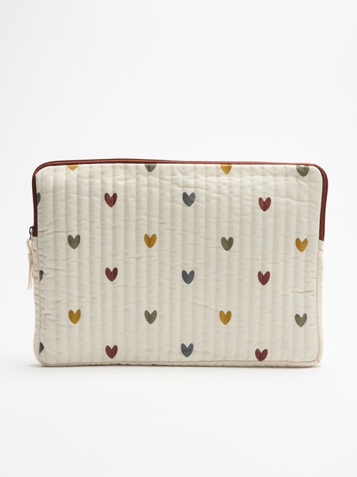 Housse d'ordinateur (36x25 cm) - Kiabi Home - Kiabi Housse d'ordinateur (36x25 cm) - Kiabi Home - Kiabi
