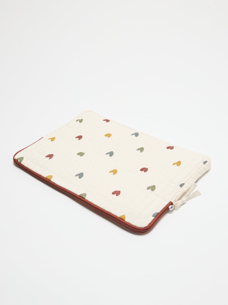 Housse d'ordinateur (36x25 cm) - Kiabi Home Rouge - Kiabi