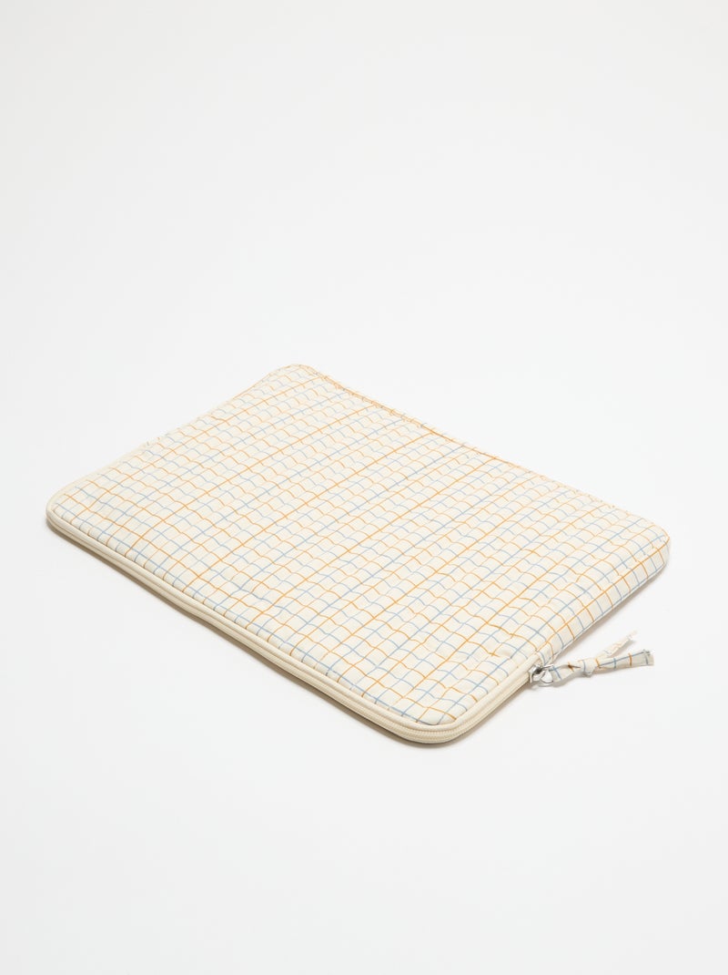Housse d'ordinateur 36x25 cm Beige - Kiabi