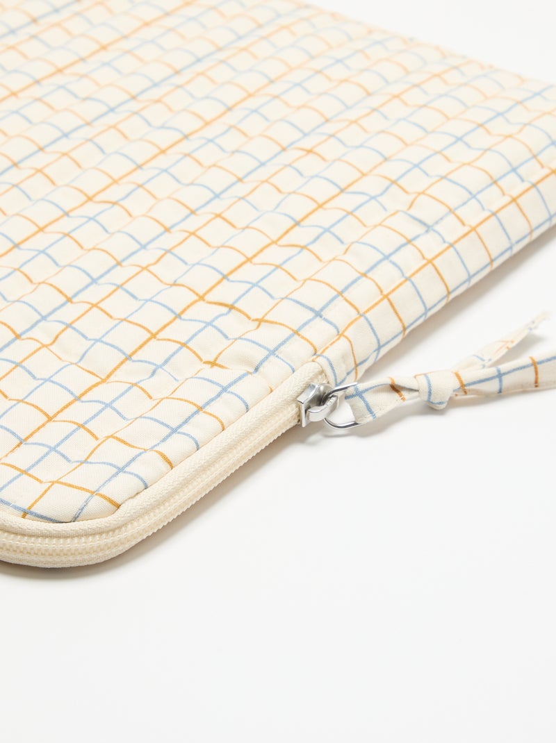 Housse d'ordinateur 36x25 cm Beige - Kiabi