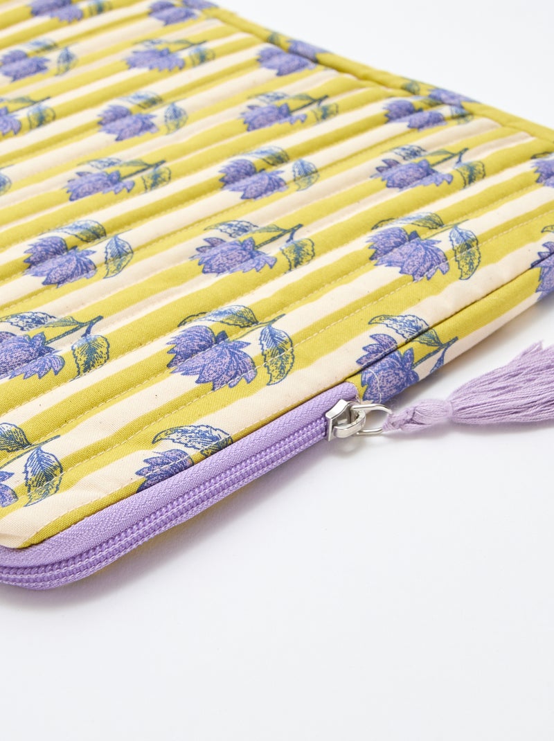 Housse d'ordinateur 36x25 cm Jaune - Kiabi