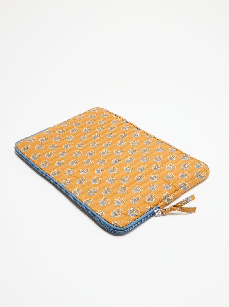 Housse d'ordinateur 36x25 cm Jaune - Kiabi