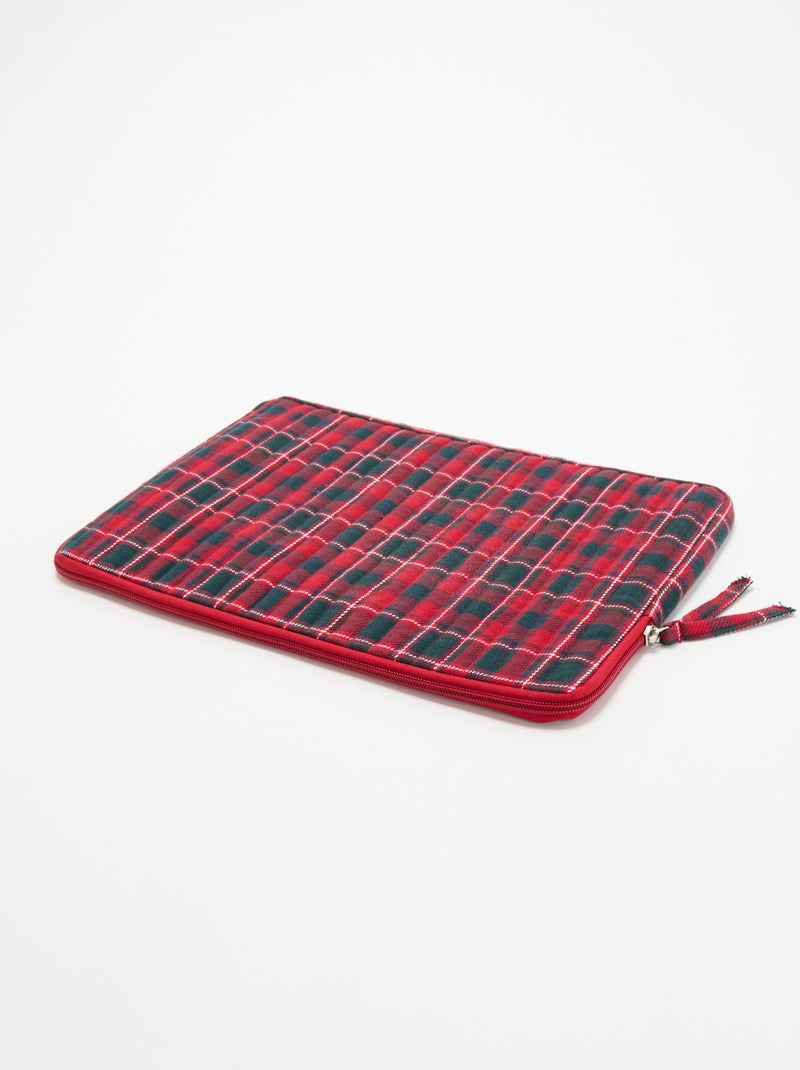 Housse d'ordinateur 36x25 cm Rouge - Kiabi