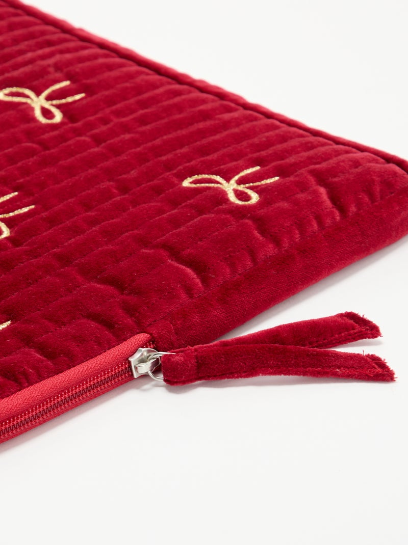 Housse d'ordinateur 36x25 cm Rouge - Kiabi
