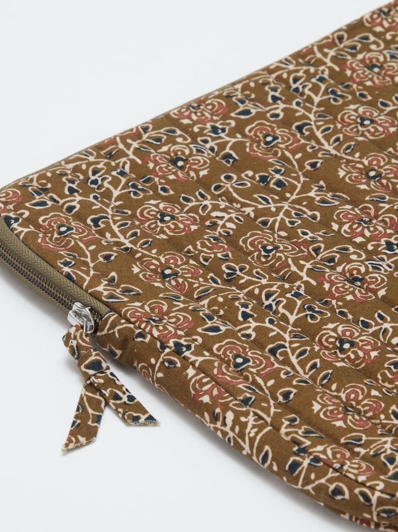 Housse d'ordinateur ou tablette 15 pouces - Kiabi Home Kaki - Kiabi