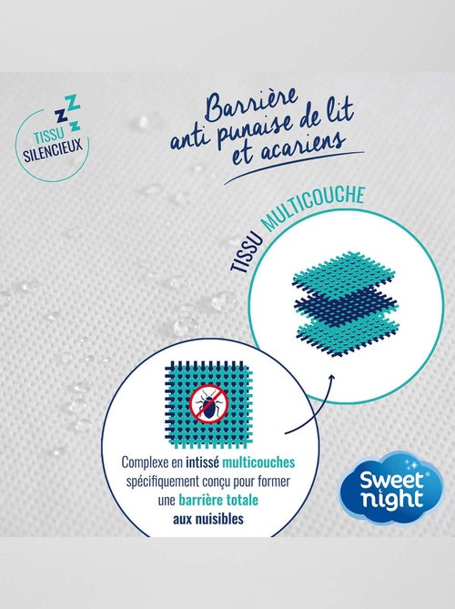 Housse pour oreiller anti punaise de lit - Kiabi Housse pour oreiller anti punaise de lit - Kiabi